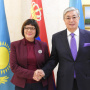 7. novembar 2017. Predsednica Narodne skupštine sa predsednikom Senata Republike Kazahstan